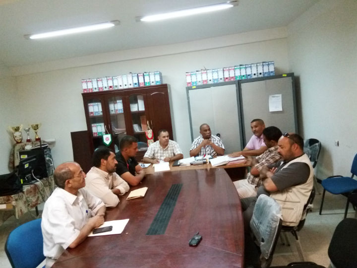 إجتماع مكتب الرابطة‎