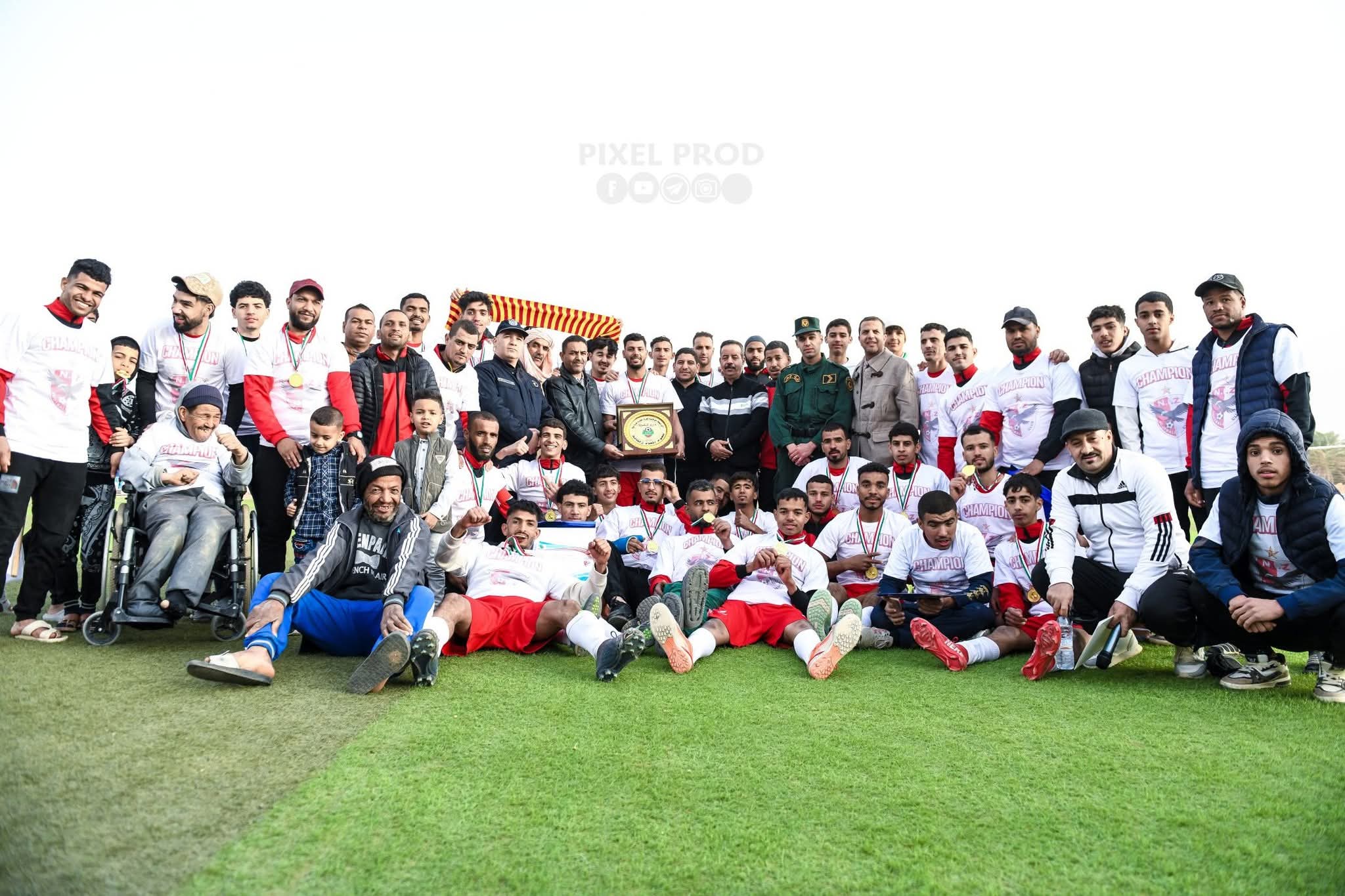 تتويج نجوم زلفانة بطل شرفي غرداية 