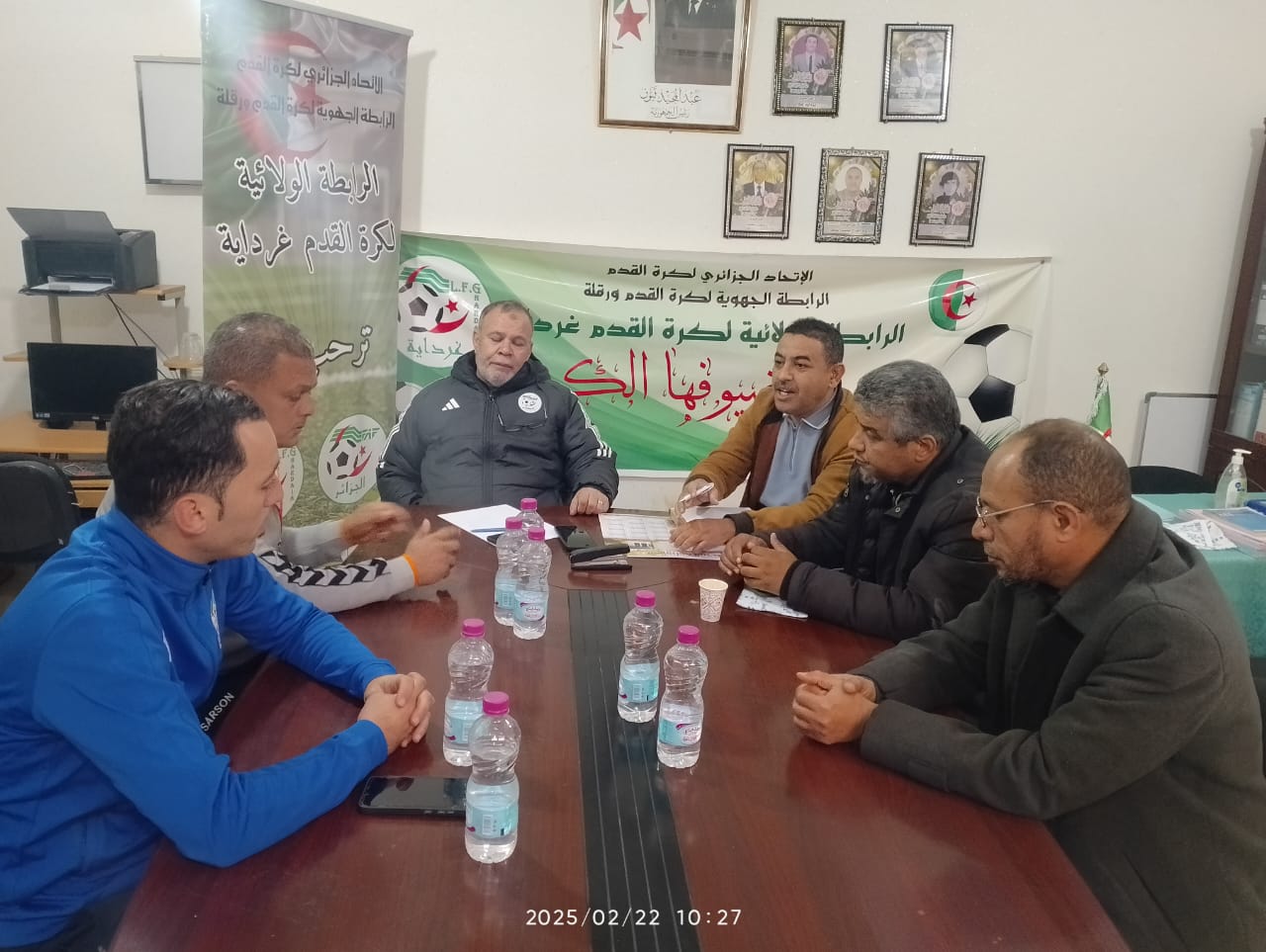 محضر إجتماع مكتب الرابطة