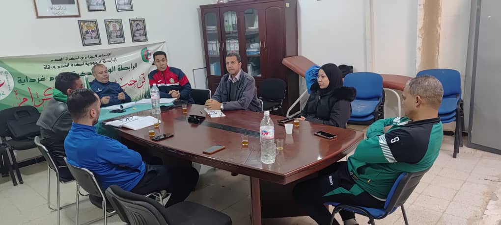 محضر إجتماع مكتب الرابطة