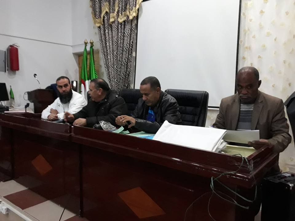 تربص المدربين فاف 1 التجمع الثاني من 2018/01/27 الى 2018/02/03