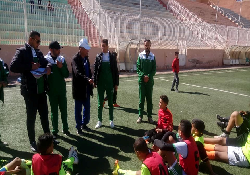 نتائج يوم الإنتقاء الولائي للاعبي الأصاغر